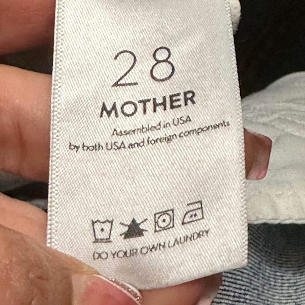 MOTHER ankle Women Blue Jeans - Picture 10 of 15